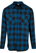 Plaid Flannel Shirt Blue/Black