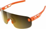 POC Elicit Fluorescent Orange Translucent/Violet Gold Mirror Lunettes vélo