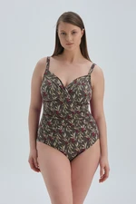 Dagi Plum Corset Consolidating Swimsuit