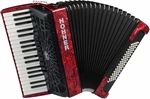 Hohner Bravo III 80 Red Klávesový akordeón