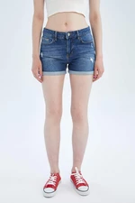 DEFACTO Basic Distressed Mini Jean Short