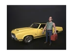 Mechanic Sam with Tool Box Figurine for 1/24 Scale Models by American Diorama