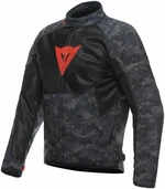 Dainese Ignite Air Tex Jacket Camo Gray/Black/Fluo Red 44 Textilná bunda