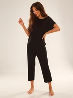 Pyjamas De Lafense 696 Freya kr/r S-2XL black 099