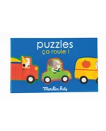 Moulin Roty Puzzle Auta