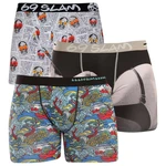 69SLAM 3PACK pánské boxerky fit mix (3/1/69SL) M