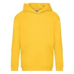 Żółta bluza dziecięca Hooded Sweat Fruit of the Loom