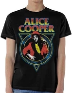Alice Cooper Camiseta de manga corta Snake Skin Black M