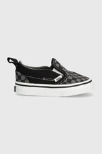 Dětské tenisky Vans TD Slip-On V černá barva