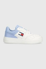 Kožené sneakers boty Tommy Jeans TJW RETRO BASKET ESS EN0EN02505