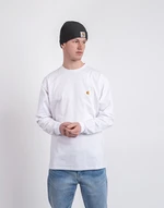 Tričko Carhartt WIP L/S Chase T-Shirt White/Gold