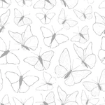 Tapeta dziecięca 10 m x 50 cm Butterflies – Lilipinso