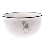 Biała porcelanowa miska ø 13 cm – Dakls