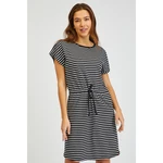 SAM 73 Women's White & Black Striped Dress SAM73 Sagitta