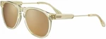 Serengeti Amboy Crystal Champagne/Shiny Light Gold/Mineral Polarized Drivers Gold Lunettes de vue