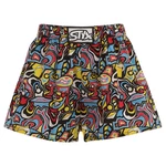 Kids shorts Styx art classic rubber sketch