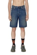 Diesel Krátke nohavice - REGULAR-SHORT SHORTS modré