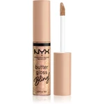 NYX Professional Makeup Butter Gloss Bling lesk na rty třpytivý odstín 01 Bring The Bling 8 ml