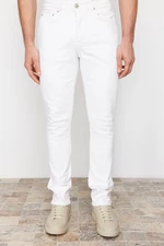 Trendyol White Skinny Stretch Fabric Slim Fit Jeans