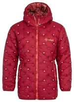 Girl's winter coat Kilpi DAMIA-JG dark red