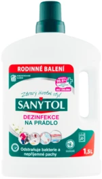 SANYTOL Dezinfekcia na bielizeň Biele kvety 1,5 l 1500 ml