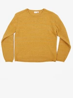 Mustard girly sweater name it Ronna - unisex