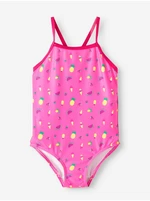 Pink Girly Patterned Swimwear Name It Ziza - Girls