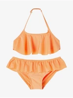 Orange girly two-piece swimwear name it Fini - unisex