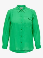 Green women's shirt ONLY CARMAKOMA Joleen - Women's