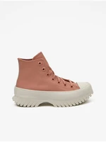 Women's Old Pink Converse Chuck Taylor All St Ankle Sneakers - Women