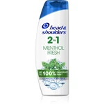 Head & Shoulders Menthol Fresh 2in1 šampón a kondicionér 2 v1 proti lupinám 540 ml