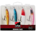 Dam wobler minnow pack inc. box 8 cm