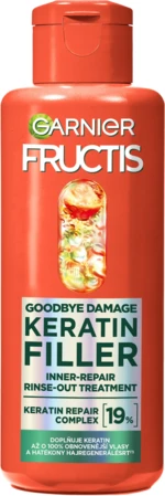 GARNIER Fructis Goodbye damage keratin filler posilňujúci oplachovacia starostlivosť, 200 ml