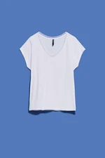 WOMEN'S T-SHIRT L-TS-4032 WHITE