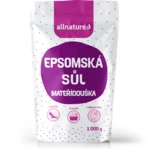 ALLNATURE Epsomská soľ Materina dúška 1000 g