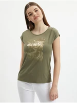 Orsay Khaki Ladies T-Shirt - Women