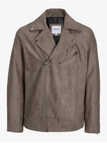 Brown men's suede jacket Jack & Jones Rocky - Men's