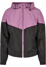 Women's windbreaker Arrow grey-purple/black