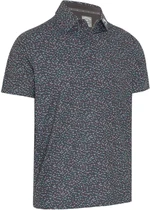 Callaway All-Over Mens Chev Confetti Print Asphalt M Polo-Shirt