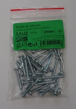 MDtools Šrouby do plechu křížové, s půlkulatou hlavou DIN 7981, pozinkované, různé rozměry Velikost: 2.9x13 mm