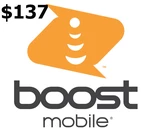 Boost Mobile $137 Mobile Top-up US