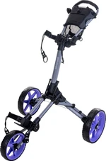 Fastfold Square Grey/Purple Pushtrolley