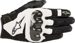 Alpinestars SMX-1 Air V2 Gloves Black/White 2XL Rękawice motocyklowe