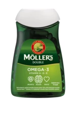 MÖLLERS Omega 3 Double 112 kapslí