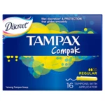 TAMPAX DH tampóny Compak Economy Regular 16 ks