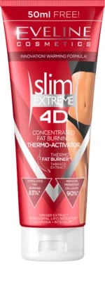 EVELINE SLIM 4D Thermo active slimming serum 250 ml