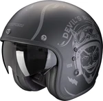 Scorpion BELFAST EVO ROMEO Matt Black/Silver XL Kask