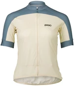 POC Essential Road Women's Logo Jersey Okenite Off-White/Calcite Blue S