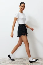 Trendyol Black Shorts & Bermuda