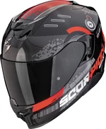 Scorpion EXO 520 EVO AIR TITAN Metal Black/Red L Casca